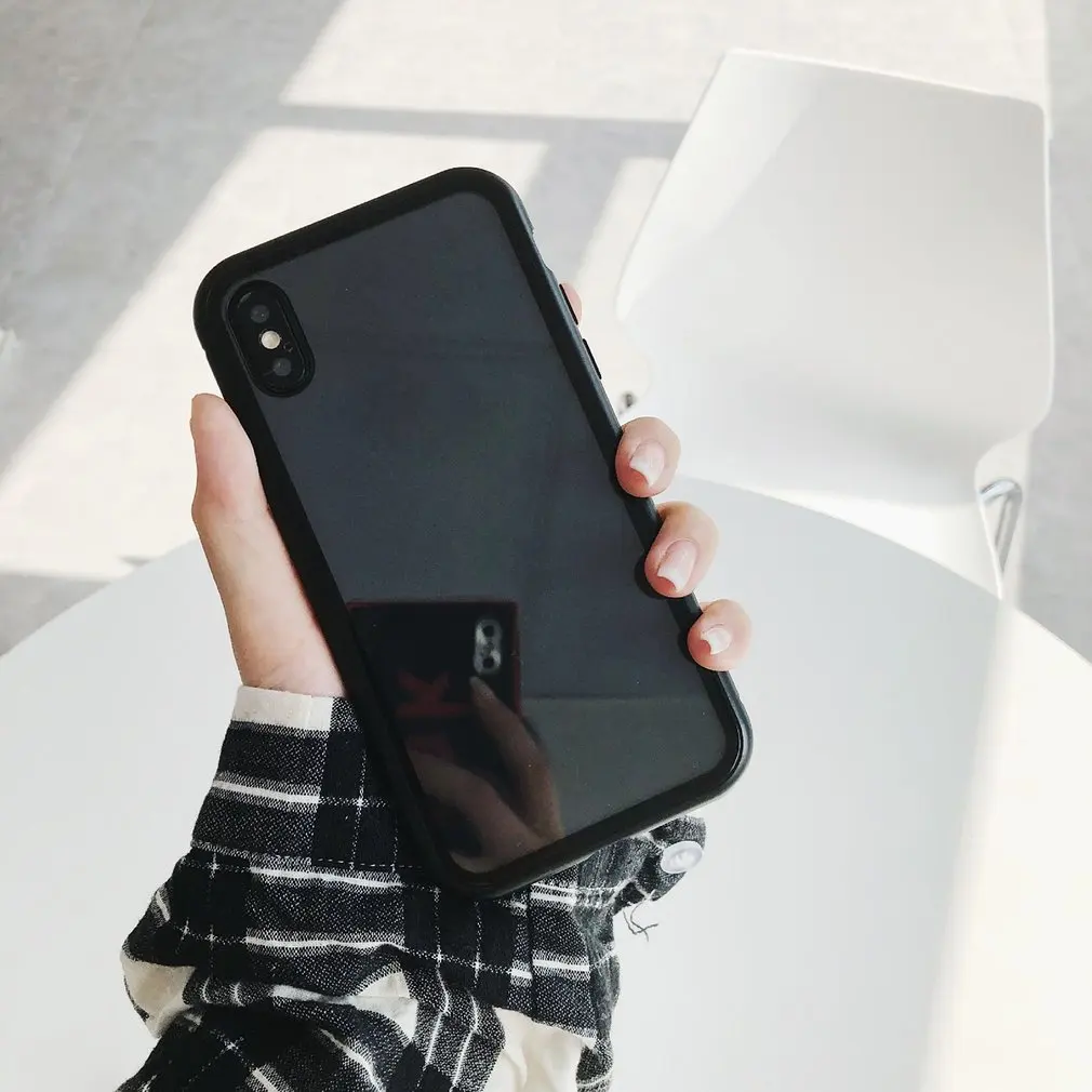 Чехол для телефона iPhone x 6 7 8 Plus чехол мобильного алюминиевый Магнитный закаленное