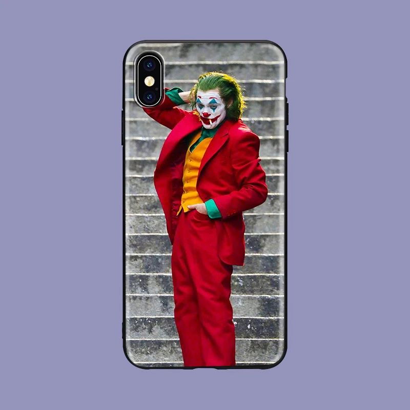 Joker Joaquin Phoenix Мягкий ТПУ чехол для телефона Apple IPhone X XR XS MAX 7 8 7plus 6 6S Plus 5 5S SE - Цвет: 2217