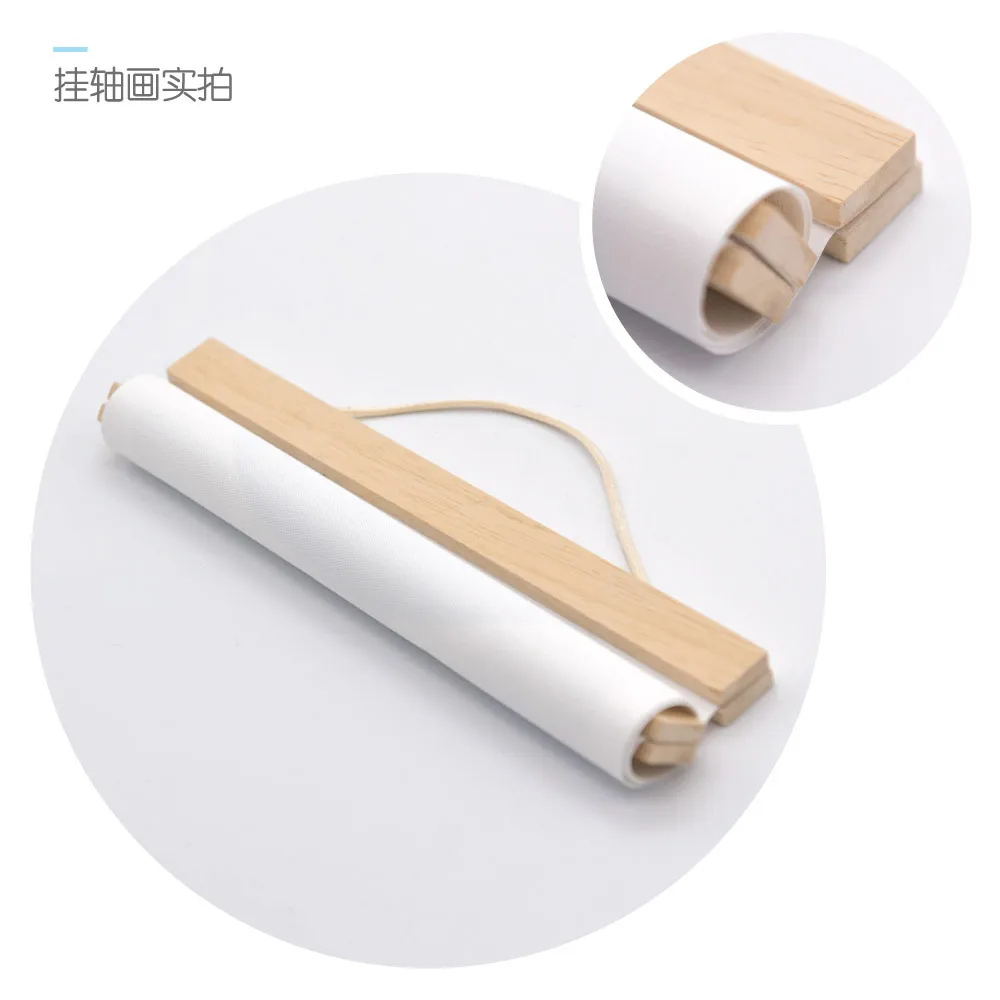 

Mild Art Color Dynamic Small Ugly Solid Wood gua zhou hua Dormitory Library Decoration Scroll Painting