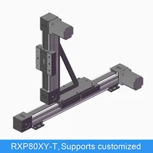 Special Offers Free shipping High load type synchronous belt linear module multi axis industrial robot for 3D printing