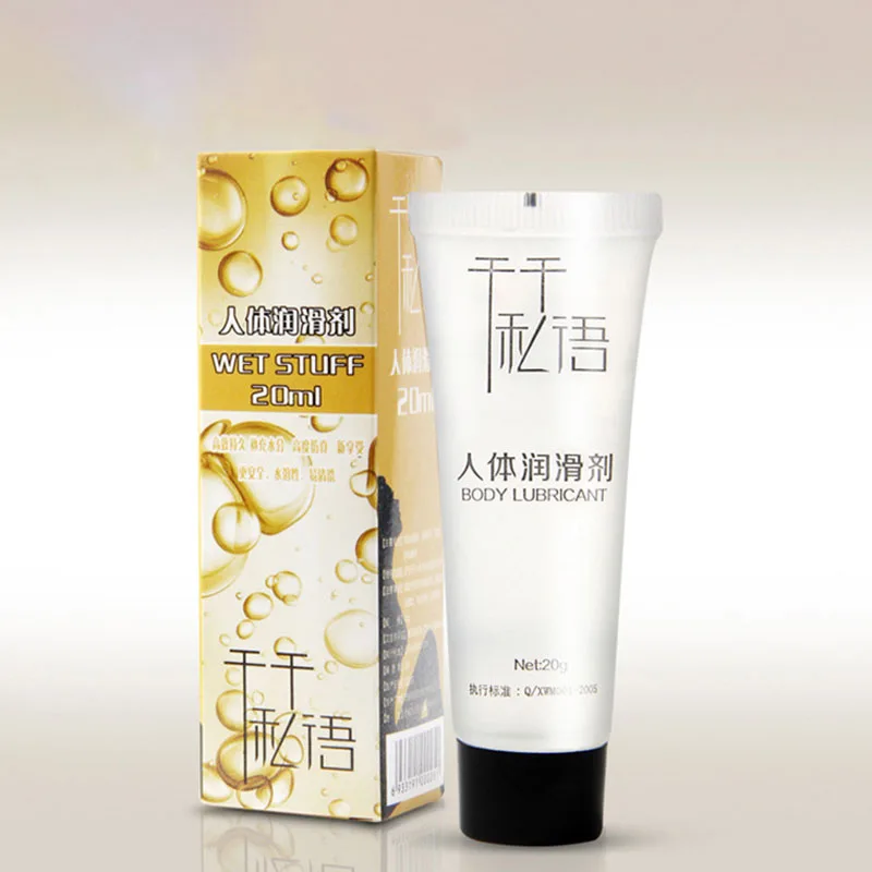 Интимная смазка 20 мл анальная на толстой водной основе вагинальный и Анальный