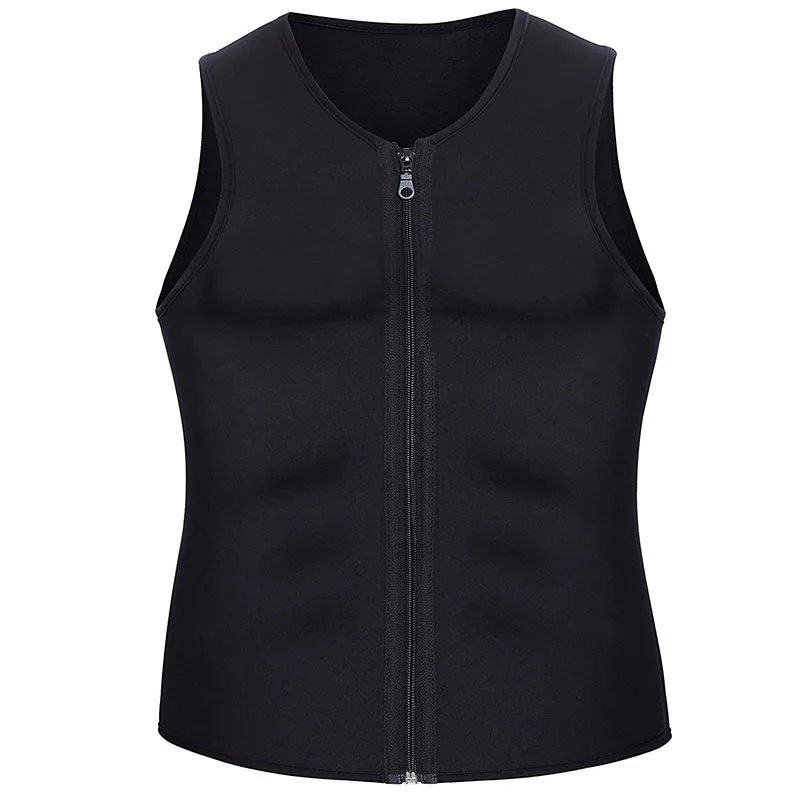 Men Sauna Running Vest Tank Tops Shapewear (5)