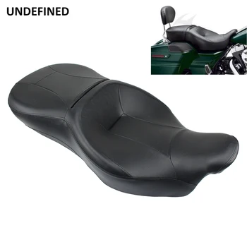 

Motorcycle Rider Passenger Seat For Harley Touring Electra Street Glide Road King Ultra Classic FLHT FLHR FLHX FLTRX CVO 14-2019