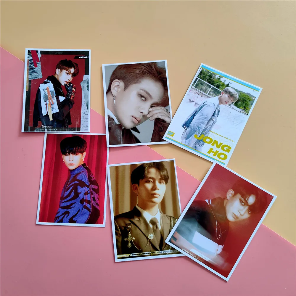 16 шт./компл. Kpop Ateez фотоальбом фото ломо карты плакат K-pop ATEEZ c Новые поступления YEO SANG MINGI