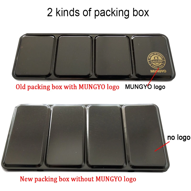 MUNGYO MWPH Professional Watercolor Paints 12/24/48 colors Pigment iron Packing Art Supplies