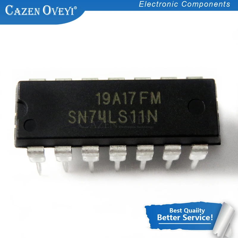 

10 шт./лот SN74LS11N DIP-14 74LS11N 74LS1 1 в наличии