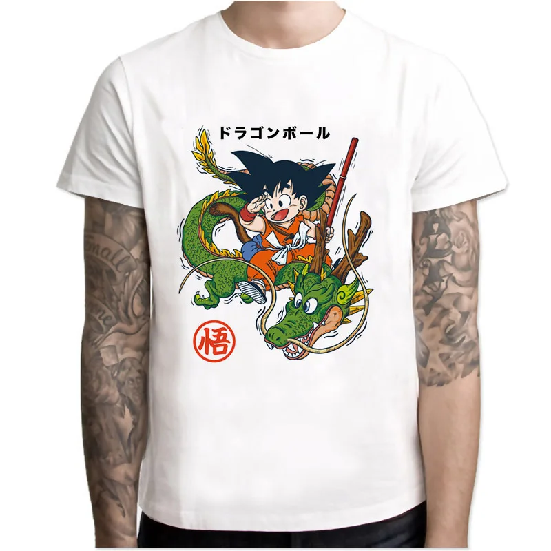Новейшая модель; футболка «Драконий жемчуг» супер сайян Dragon Ball Z игрушечные фигурки из игры Dragon Ball Dbz(“сын футболка «Goku» чехол Capsule corp футболка vegeta Для мужчин футболки для мальчиков