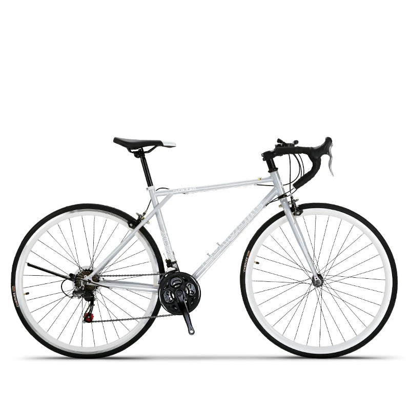 700 C 21 Speed Racefiets Hoge Carbon Staal Gebogen Stuur Off Road Racing  Auto Verkeer Volwassen Student Fiets|road bike|double discbike bike -  AliExpress