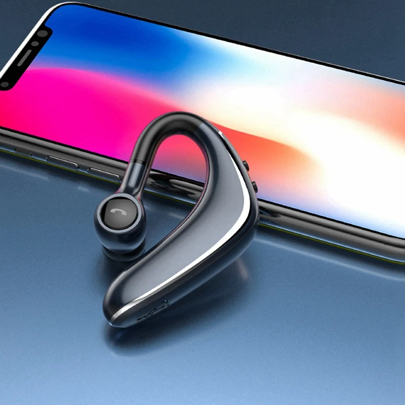 5,0 беспроводные Bluetooth наушники-вкладыши, ушные крючки, наушники на 180 °, свободно вращающиеся наушники, гарнитура для быстрой зарядки для смартфонов