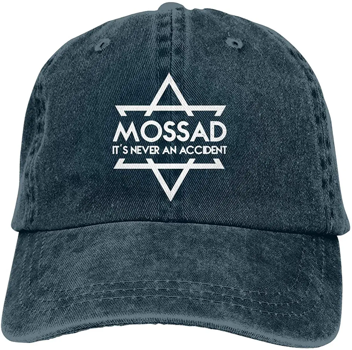 Mossad это никогда не случайно регулируемые бейсболки джинсовые шляпы ковбой Спорт на открытом воздухе