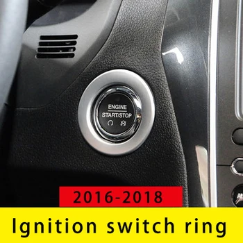 

For Ford Explorer 2016-2019 Ignition switch ring chrome molding trim 1pc