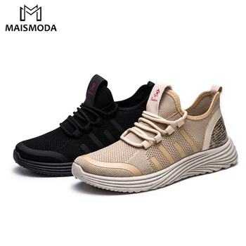 

MAISMODA Running Shoes for Men Summer Outdoor Breathable Sneakers Sport Shoes Jogging Platform Lightweight YL699