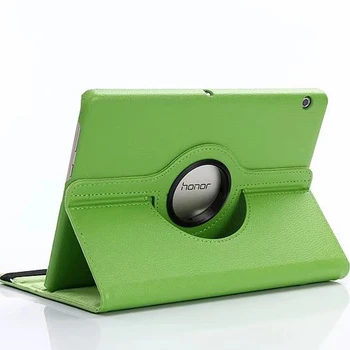 

For Huawei Mediapad T3 10 Cover Case 360 Rotating Media Pad T 3 9.6 AGS-L09 AGS-W09 AGS L09 W09 Stand PU Leather Tablet Case