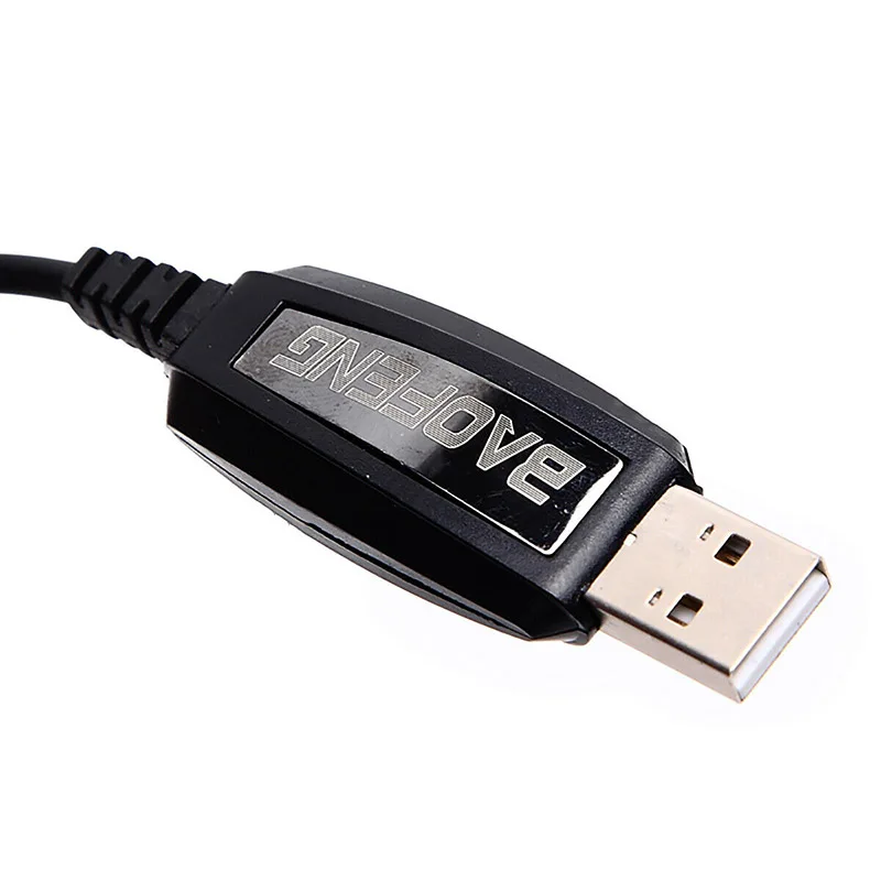 Walkie Talkie USB Programming Cable Cord CD For Baofeng BF UV9R BF UV9R Plus BF A58 5