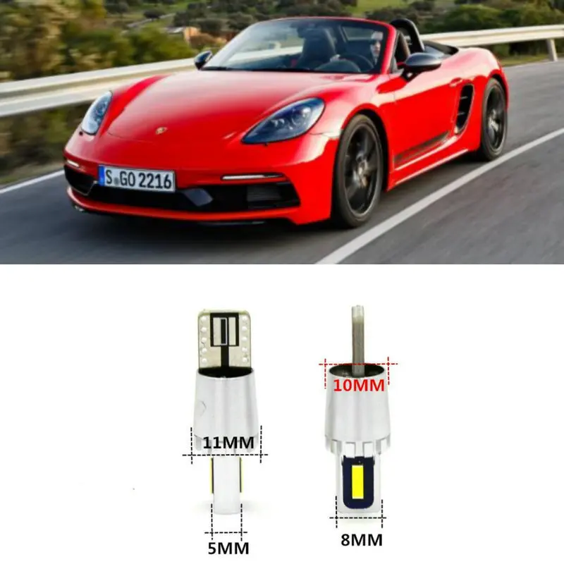 

Canbus Led Parking Light Lamp Bulb For PORSCHE 911 964 991 993 996 997 991 993 996 928 968 BOXSTER 981 986 987 CARRERA GT 980