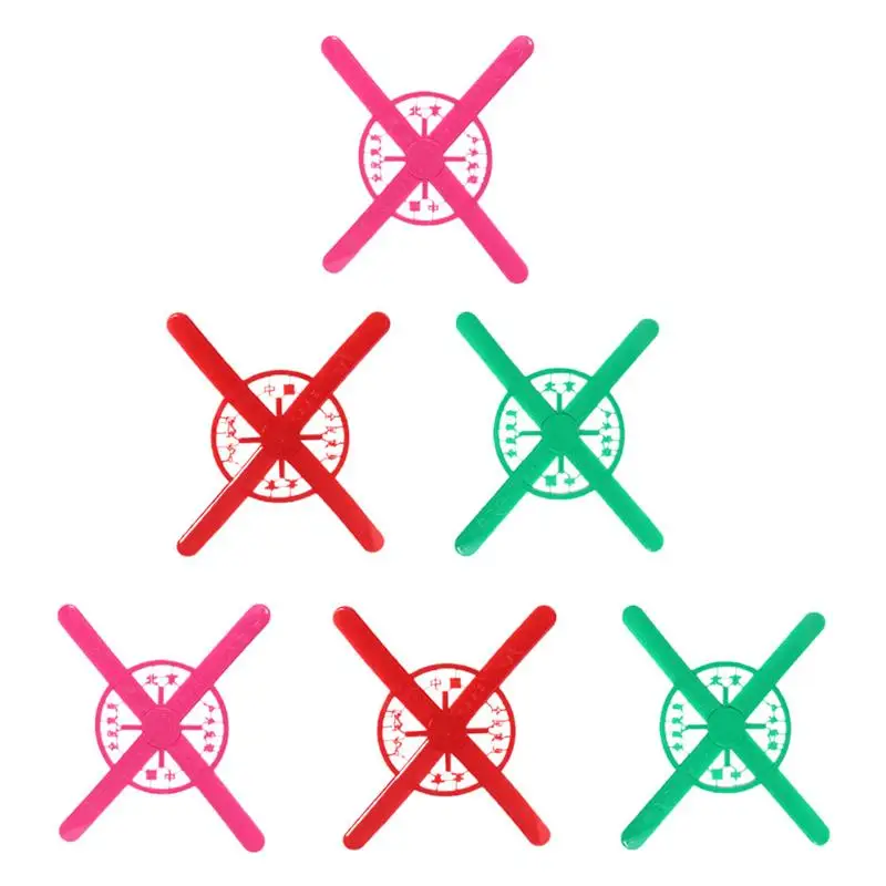 

6pcs Kids Boomerang Four Leaves Boomerang Kids Maneuver Dart Toy (Random Color)