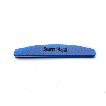 

Nail File 100/180 simply nails blue, set of 10 PCs.