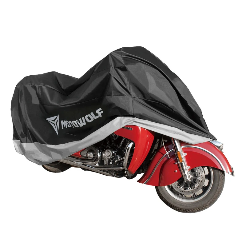 Motorcycle Cover Waterproof Scooter Cover High Quality 210D Oxford Dustproof Windproof Durable Anti-theft Lock Hole Design M-4XL