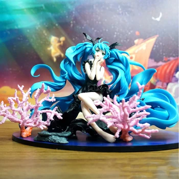 

Hatsune Miku Deep Sea Girl Ver PVC Action Figure Model Toys Anime Figurine Collectible Doll Boy Gifts