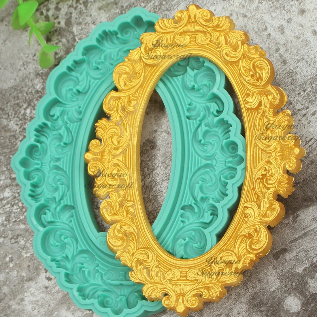 Frame silicone cake mold fondant molds cake decorating tools chocolate gumpaste mold fondant tools soap mold