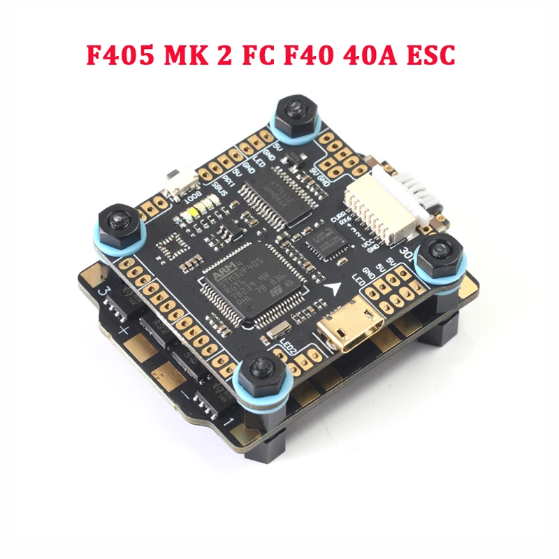 Diatone MAMBA F405 Mini MK2/F722/F722S Betaflight Полетный контроллер и F40 40A/F25 50A бесщеточный ESC для радиоуправляемого дрона запчасти