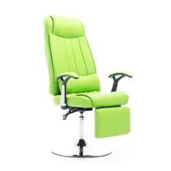 Компьютерный стул лежа ногтей Косметический табурет офис ворс ланч-брейк шезлонг ленивое кресло вращающееся кресло с подъемником стул для