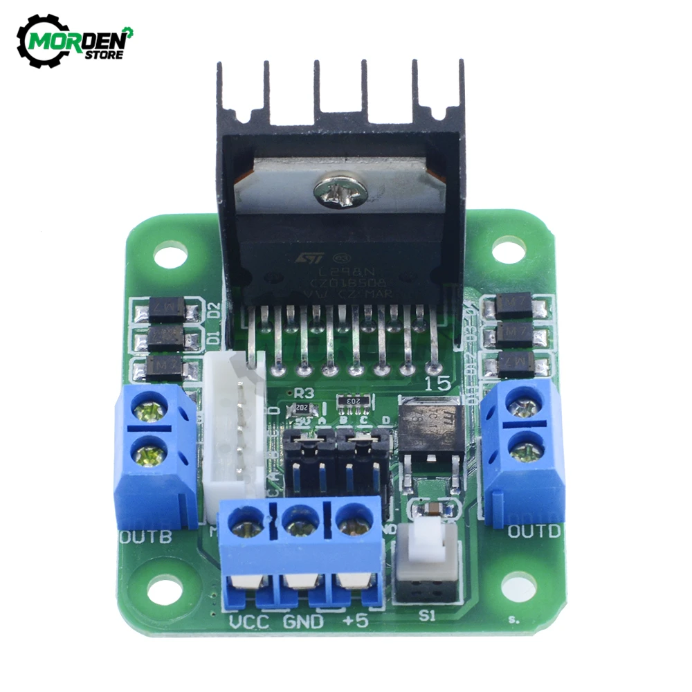 28BYJ-48 5V 12V Reduction Gear Stepper Motor + L298N DC Stepper Motor Driver Controller 4 Phase Step for Arduino