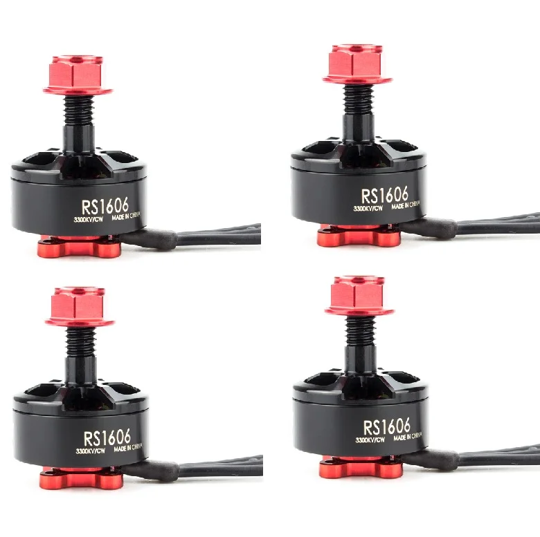 EMAX 1606 RS1606 3300KV 4000KV бесщеточный двигатель 3-4S для радиоуправляемого дрона квадрокоптера FPV гоночного мульти ротора Запчасти Аксессуары