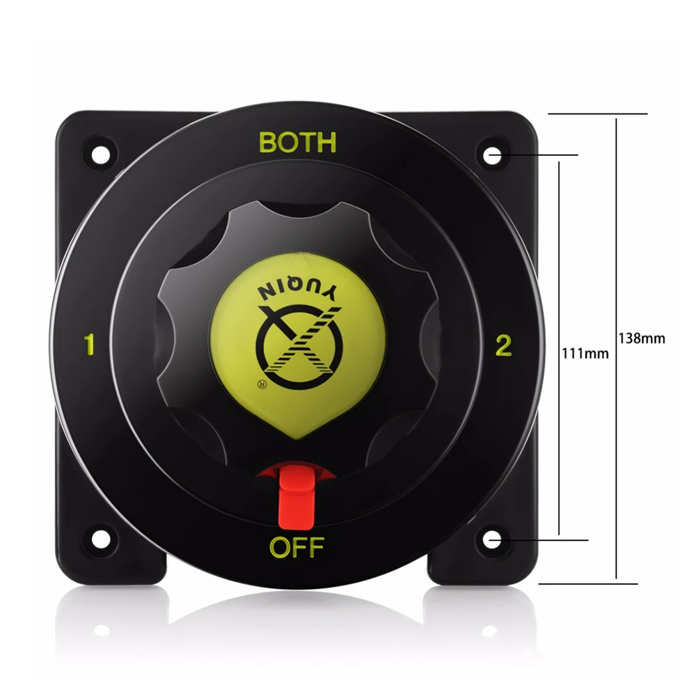 DC 12 V/24 V 300A лодка морской RV Аккумулятор для двигателя Переключатель Электрический двойной селектор батареи преобразователь питания выключатель питания