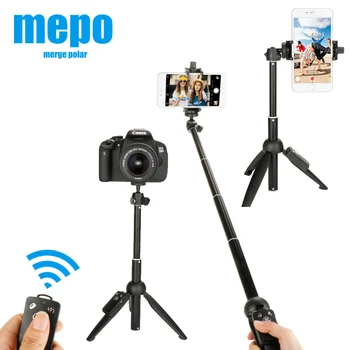 

Tripod Selfie Stick with Bluetooth Remote Shutter Foldable Monopod for iPhone Huawei Xiaomi Action Camera DSLR Extension Holder