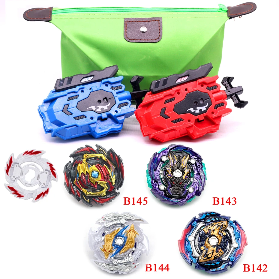 1 Takara Tomy Beybladade B145 взрывной Bey Blade оригинальная металлическая игрушка Bay белый лист комбинированная пусковая установка подарок Bey Blade игрушечный лист - Цвет: 1