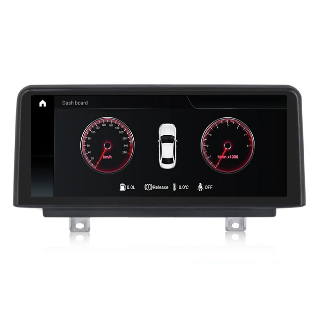 10,2" ID7 Android 9 4G Ram Автомобильный мультимедийный радиоэкран пульт дистанционного управления для BMW 1 3 4 серии F30 F31 F34 F35 F32 F33 F36 НБТ CIC Wi-Fi bluetooth