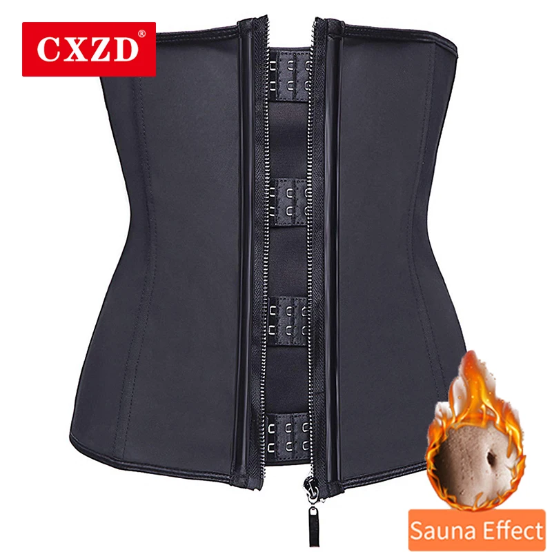 Body Shaper Hook And Zip Waist Trainer CXZD Women Zipper Waist
