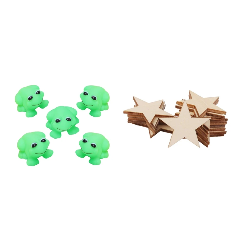 Hot-25Pcs/набор деревянных звездочек Форма Ремесло Висячие бирки, Звезда Свадебные сувениры. Ярлыки для свадебного душа. Звезда с отверстием подарочные Бирки