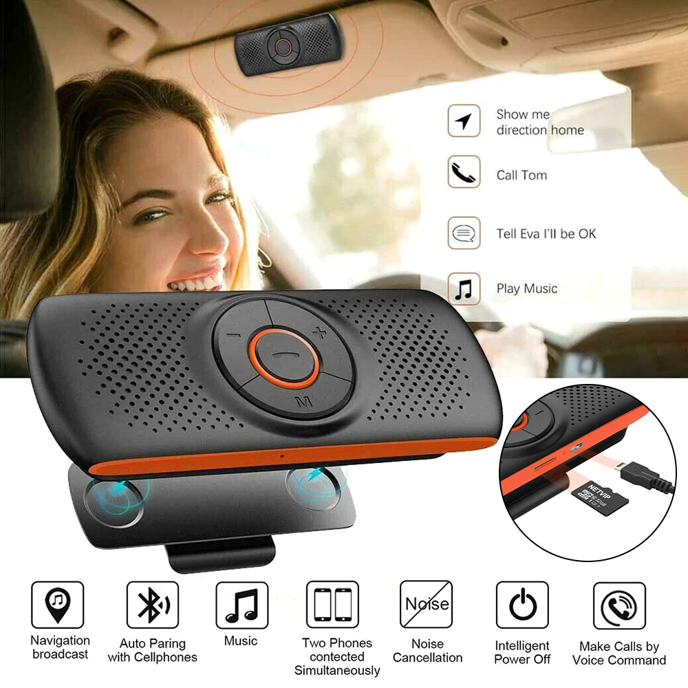 Wireless Car Kit Set Handsfree 