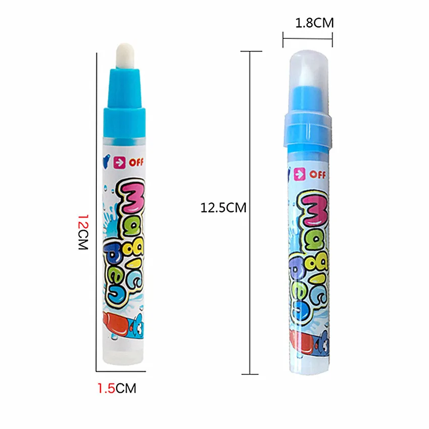 1PCS Montessori Coloring Book Doodle& Magic Pen Painting Drawing Board Magic Water Drawing Book For Kids Toys Birthday Gift
