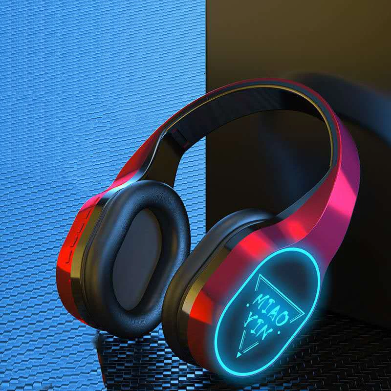 Cool audiophile heavy bass Bluetooth TB6 headset automatically 9D connects smooth sound quality flash flagship sport headset