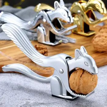 

Squirrel Shape Almond Nut Pecan Nuts Nutcracker Nut Opener Sheller Kitchen Tool Hazelnut Walnut Pliers Sheller Clip Clamp Plier