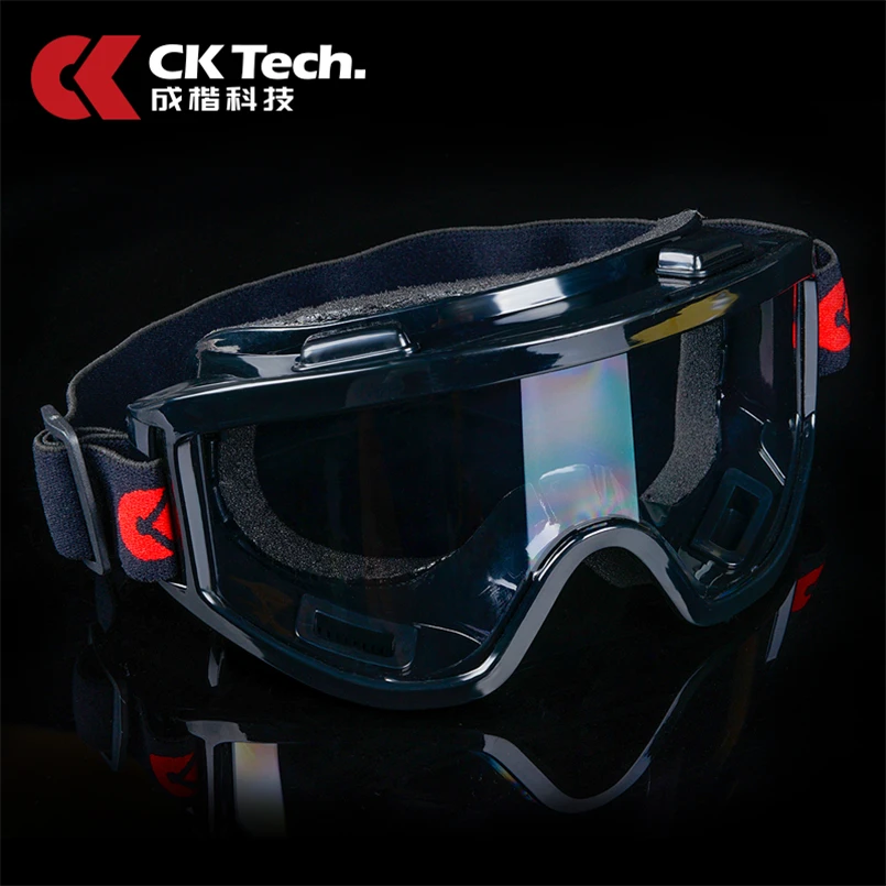 CK Tech. Защитные очки от пыли, ветра и песка, ударопрочные защитные очки, дышащие Регулируемые велосипедные очки