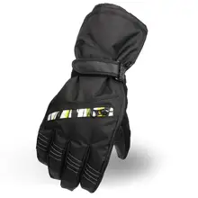 Мужские лыжные перчатки флисовые перчатки для сноуборда снегоходы мотоциклетные зимние перчатки ветрозащитные водонепроницаемые зимние перчатки