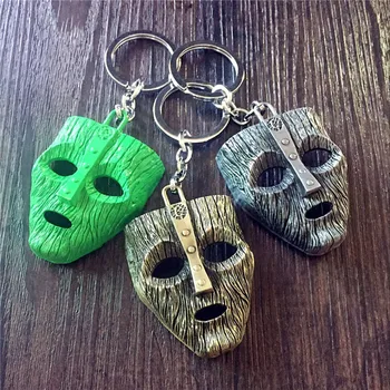 

The Mask Key Chain Comedy movie Son of the Mask 2 Metal Pendant Keychain Keyring wholesale 24PCS/LOT