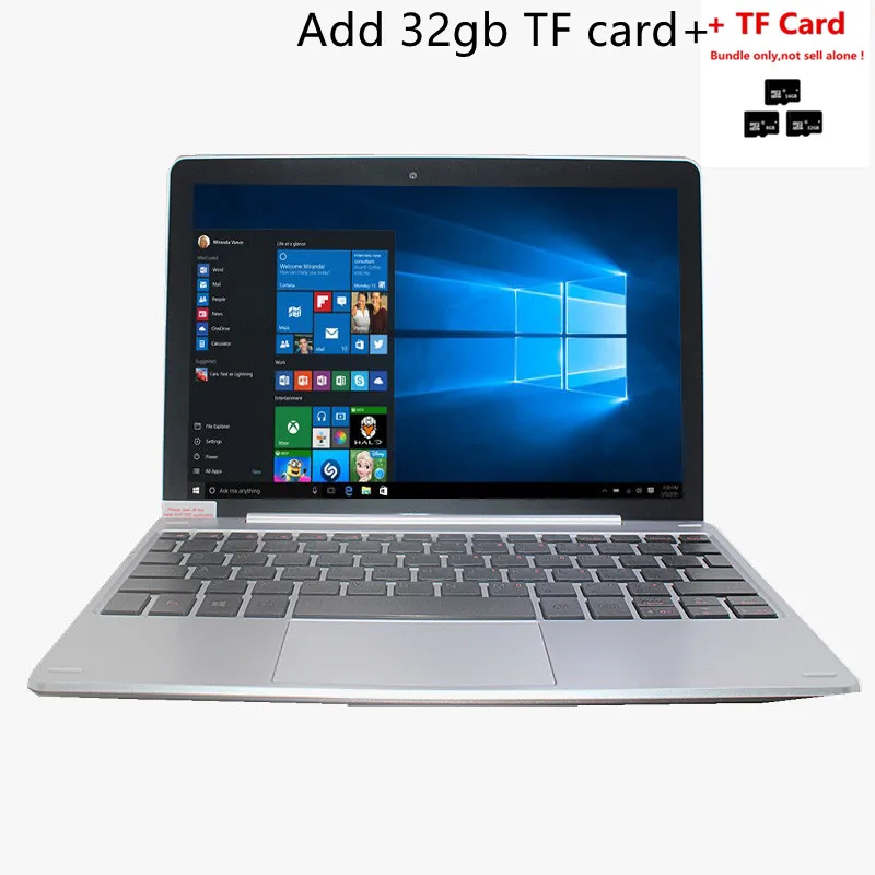 10.1inch Nextbook 10A 2in1 Tablets WINDOWS 10 Quad Core 2+32GB Intel Atom Z3735F Dual Cameras 1280*800 IPS With Keyboard PC most famous tablet Tablets