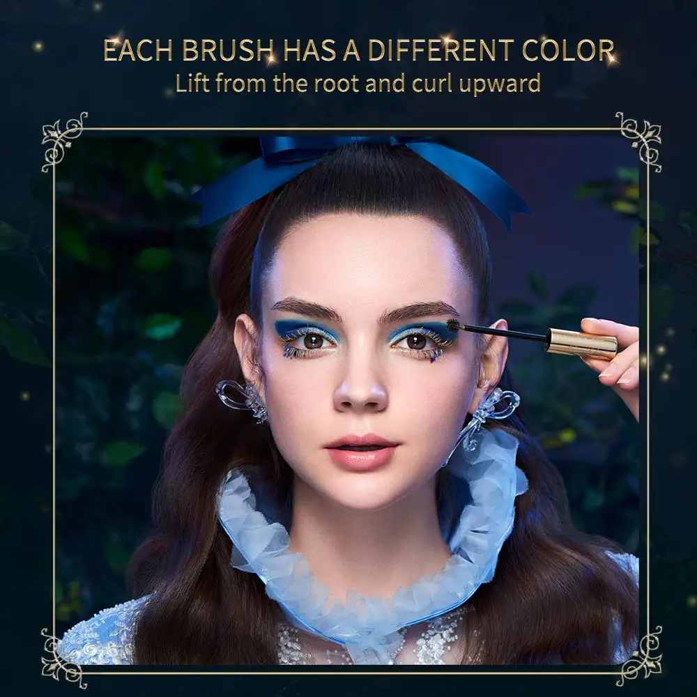 Тушь тушь для ресниц ZEESEA New британская музейная цветная Dreamland &quot Alice Официальная