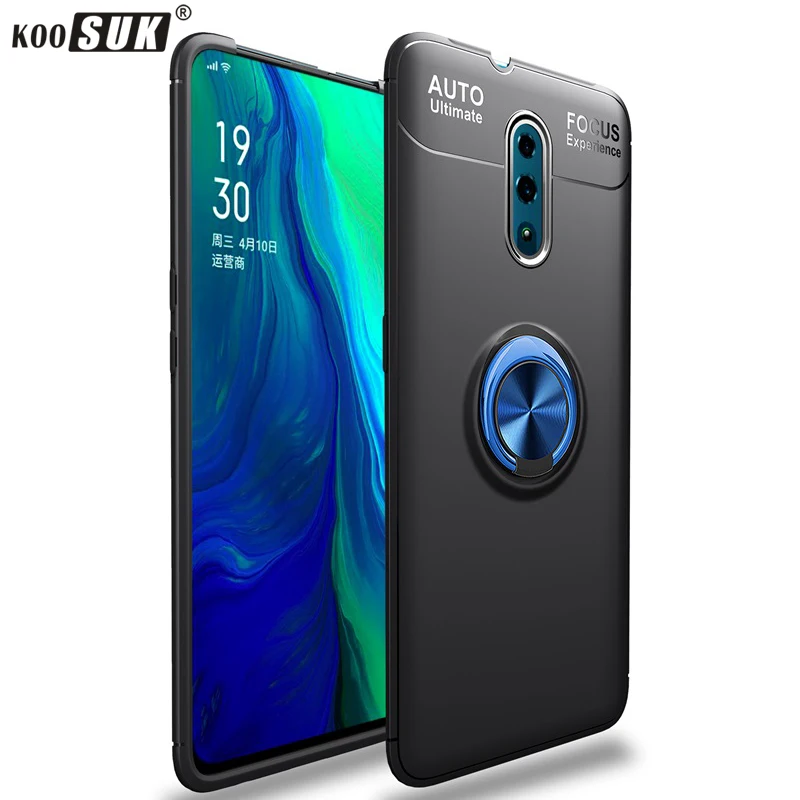 Мягкий силиконовый чехол OPPO Realme X2 Pro для Reno Ace автомобильный держатель кронштейн