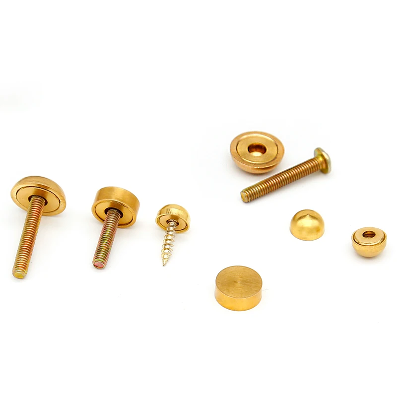 Hardware Copper Furniture Screw Cap Furniture Hardware Acrylic