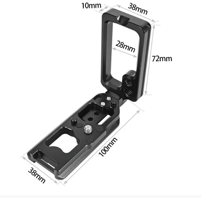 Nuovo Design Z5 Z6 Z6 Ii Z7 Z7 Ii Impugnatura A Mano L Piastra Staffa Per Fotocamera Per Treppiede Nikon Z5 Z6 Z6 Ii Z7