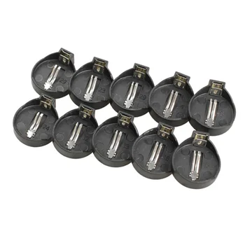 

10 Pcs/Set Portable CR2032 CR2025 General Button Battery Clip Holder Box Case SP99