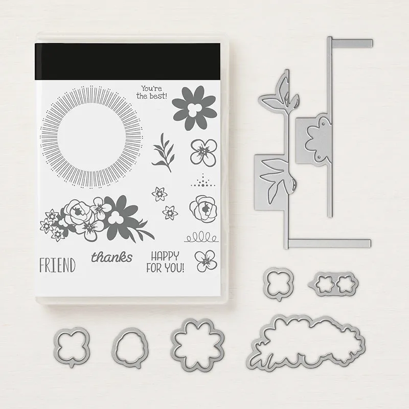 

FLOWER Die Cut Metal Cutting Dies Stamp Set Scrapbooking For Paper Card Making Embossing Die Cut Handmade Crafts