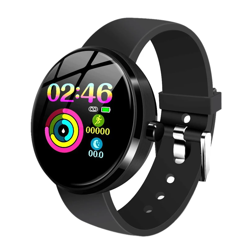 

NEW-Dm78 Plus Fitness Bracelet Woman Ip68 Waterproof Activity Tracker Heart Rate Monitor Smart Watch Men