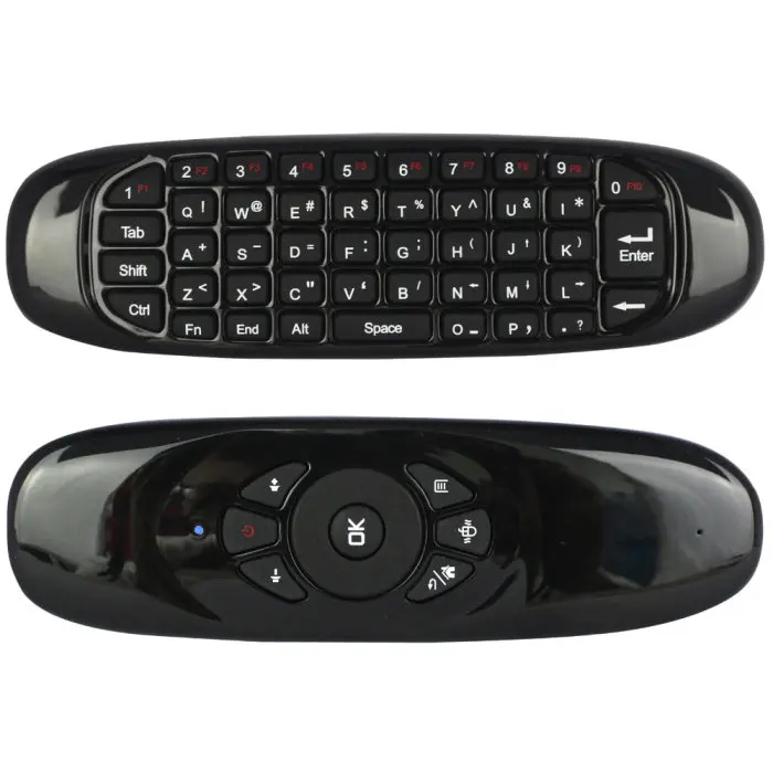 2,4G Air mouse перезаряжаемая Беспроводная Клавиатура дистанционного управления для Android tv Box компьютера AS99